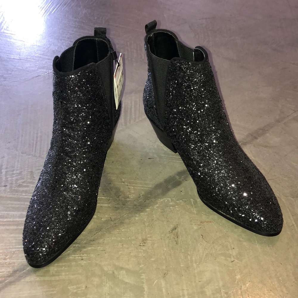 ZARA glitter boot
